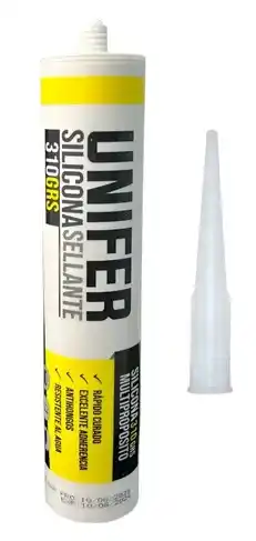 SILICONA TRANSPARENTE 310G- UNIFER