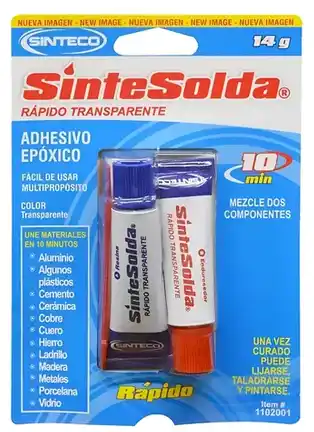 ADHESIVO EPOXICO 10 MINUTOS- SINTESOLDA