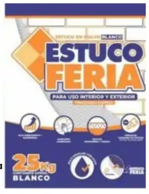 ESTUCO FERIA x 25 KG
