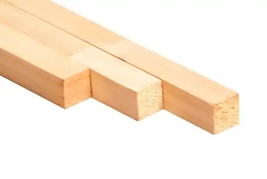 LISTON MADERA BLANCA 2CM*2CM*3M