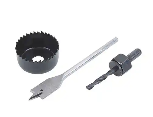 JUEGO PARA INSTALAR CERRADURA MADERA 3 PIEZAS MASSO