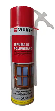 ESPUMA DE POLIURETANO x 500ML WURTH
