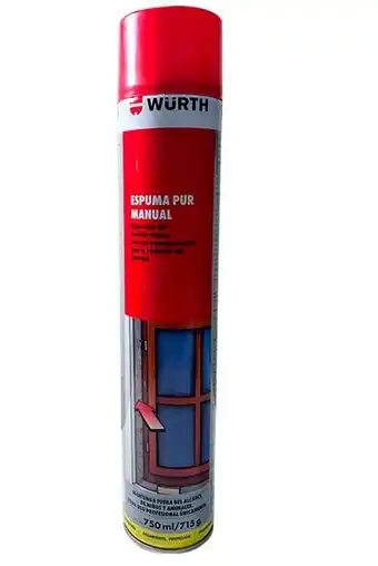ESPUMA DE POLIURETANO x 750ML WURTH
