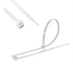 AMARRE PLASTICO BLANCO 2.5X100 MM