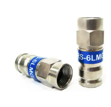 CONECTOR COAXIAL FRANJA AZUL
