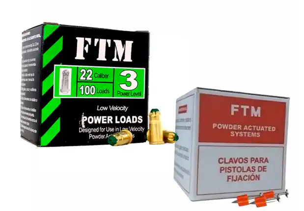 CAJA FULMINANTE + TIRO CALIBRE 22 NIVEL 4 POTENCIA