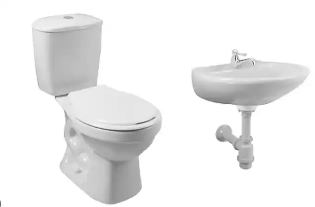 COMBO SANITARIO LAGUNA SIN PEDESTAL - BLANCO