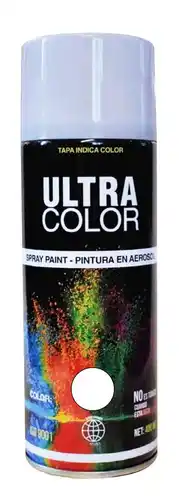 SPRAY DE PINTURA BLANCO BRILLANTE - ULTRA COLOR