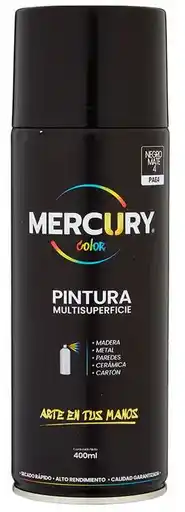 SPRAY DE PINTURA NEGRO MATE