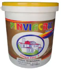 PINTURA VINILO PINVIACRIL BLANCA GALON TIPO 2
