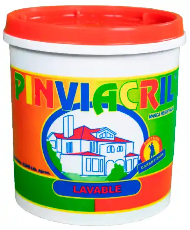 PINTURA VINILO PINVIACRIL BLANCA GALON TIPO 1