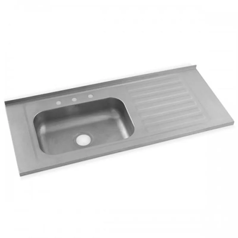 LAVAPLATOS MESON ACERO 1.20x52 IZQUIERDO
