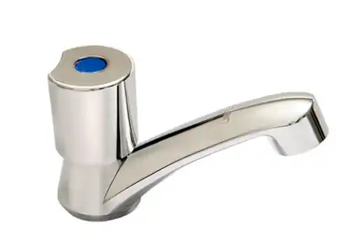 LLAVE LAVAMANOS PLASTICO CROMADA POMO UNIFER