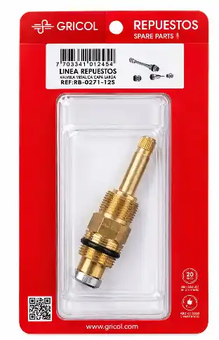 VASTAGO TORRE DUCHA RB-0271-125 GRICOL