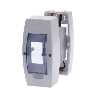 CAJA TACO RIEL 1 O 2 CIRCUITOS PLASTICA CILES