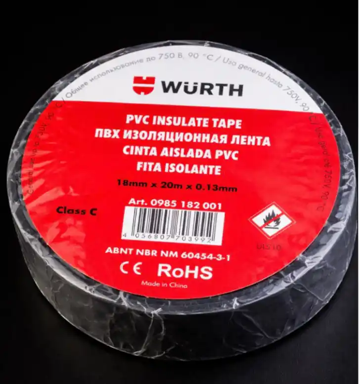 CINTA AISLANTE WURTH 18x20x0.13MM