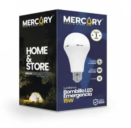 BOMBILLO LED DE EMERGENCIA 15W - MERCURY