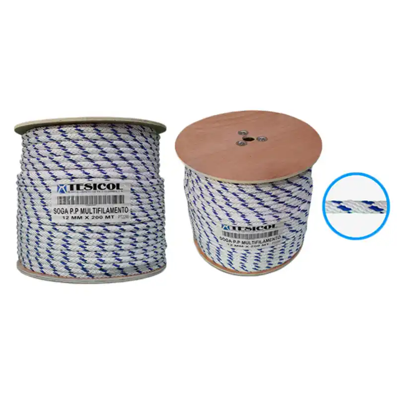 SOGA AZUL-BLANCO 12MM X 100M - MASSO