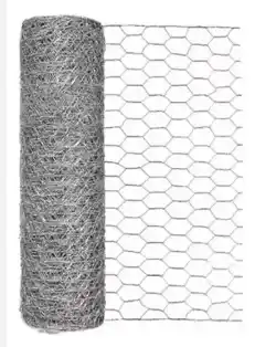 MALLA GALLINERO METALICA 1.80x36 METROS