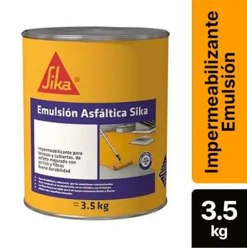 SIKA EMULSION ASFALTICA 3.5KG