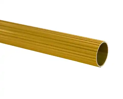 TUBO CORTINERO DORADO 1/2