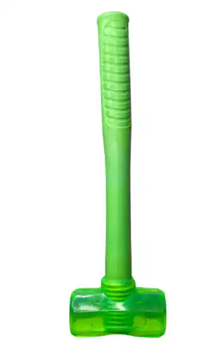 MAZO DE GOMA VERDE PEQUEÑO