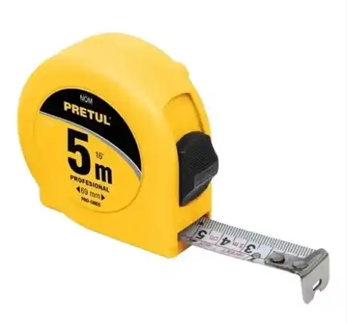 CINTA METRICA x 5M PRETUL