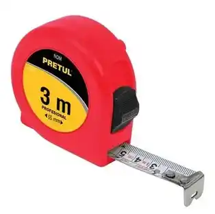 CINTA METRICA x 3M PRETUL