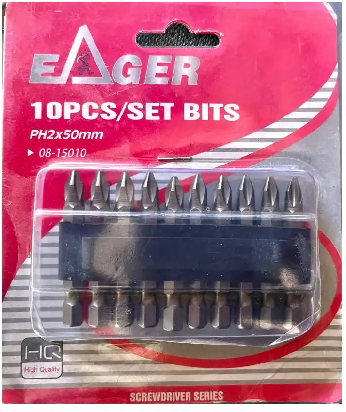 KIT PUNTA ESTRIA 1O PIEZAS DE EAG