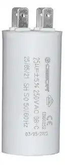 CAPACITOR MOTOBOMBA 25UF