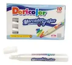 MARCADOR GRAFICO BLANCO DORI* UND 0526