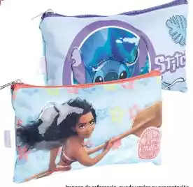 CARTUCHERA SCRIBE 1 BOLSILLO NIÑA 1125