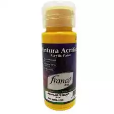 ACRILICO AL FRIO AMARILLO PRIMARIO 60ML FRANCO