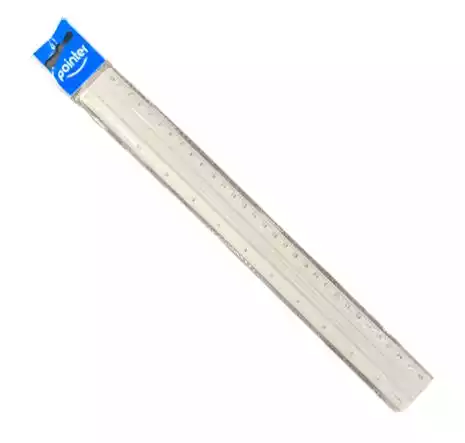 REGLA METALICA 30CM POINTER 0226+