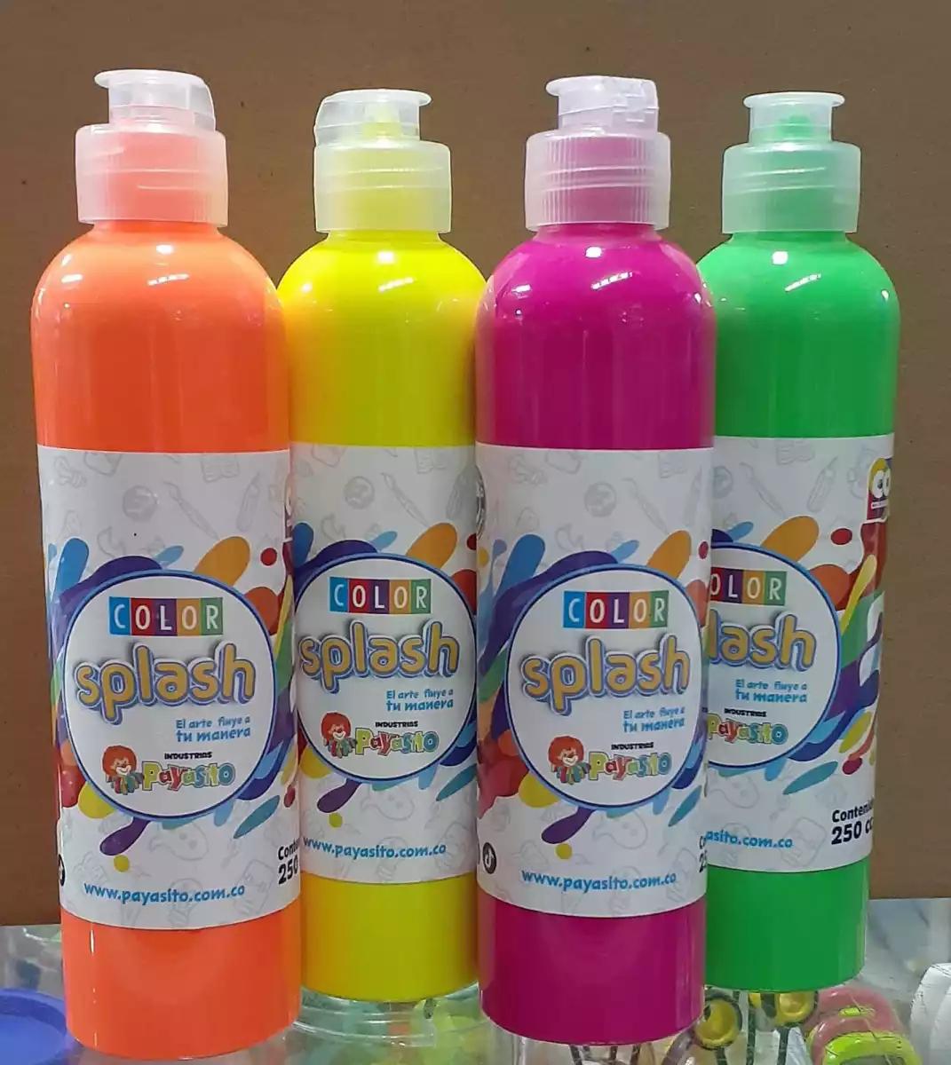 VINILO SPLASH AMAR NEON 250CC PAY* 0625+