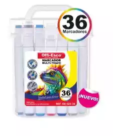 MARCADOR MULTITRAZO OE-525 *36  ALCOHOL 0925