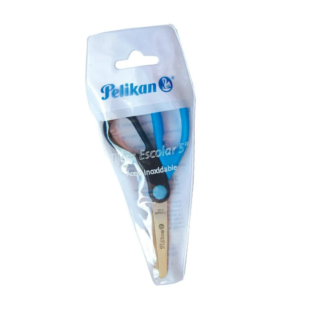 TIJERA ESCOLAR 5" ERGONOMICA PEL* 1025
