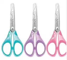 TIJERA ESSENTIAL SOFT PASTEL 13CM MAPED 1125+