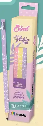 LAPIZ GRAFITO SWEET HB CAJA X 10 MARF** 1125