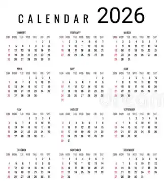 CALENDARIO 1/2 PLIEGO  2026 0126+