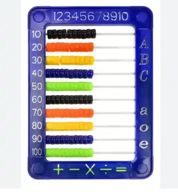 ABACO VERTICAL PLASTICO PEQUEÑO* 0126+