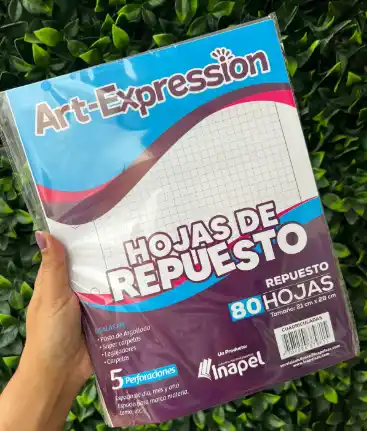 REPUESTO HOJAS 105-2 80HJ ART-EXP* 0726