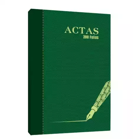 LIBRO ACTAS 200 FOLIOS PD NIK* 0226+