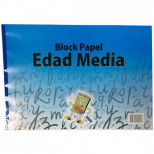 BLOCK EDAD MEDIA 1/8 X25H