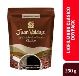 CAFE JUAN VALDEZ CLASICO 250GR 0326