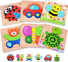 ROMPECABEZAS INFANTIL PEQUEÑO MADERA