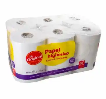 PAPEL HIGIÉNICO BLANCO TRIPLE HOJA X12 ROLLOS 0626