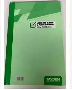LIBRO ACTAS 400 FOLIOS PD NIK* 0226+