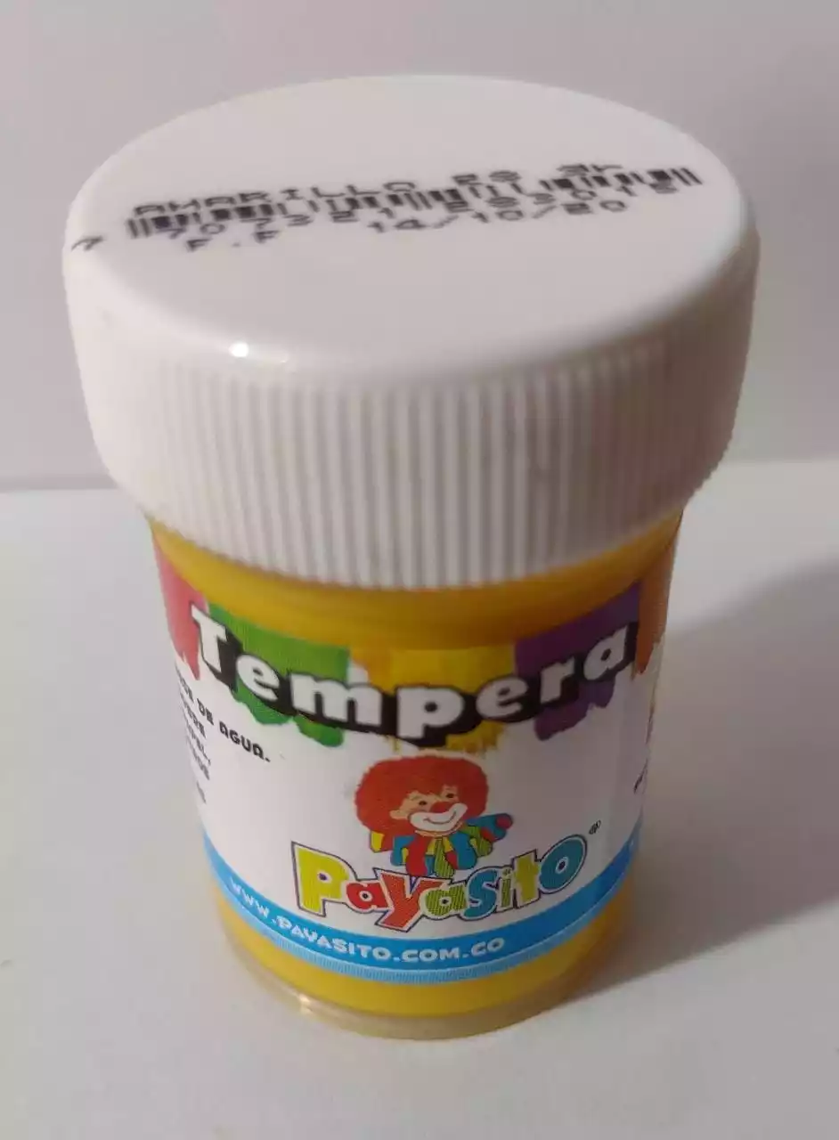Tempera Payasito 28gr Amarillo