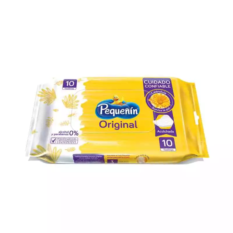 PAÑITOS HUMEDOS X UND PEQ* 0825+